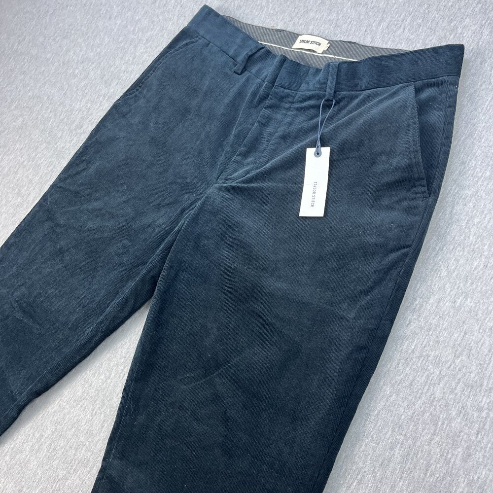 Taylor Stitch Sheffield Corduroy Trouser Mens 33 *Fits 34x36 UNHEMMED Coal NEW